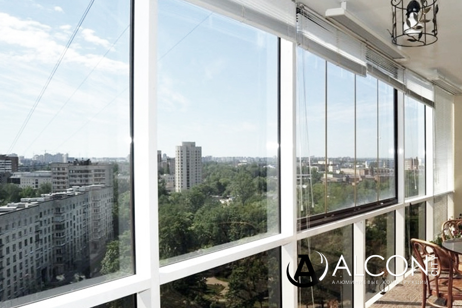 Панорамное остекление балконов в Стерлитамаке